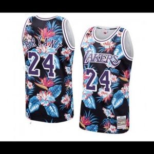 Lakers Floral Kobe Bryant Jersey